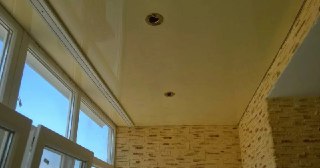 Натяжной потолок на балкон Горячий Ключ, цена 6120 руб.
